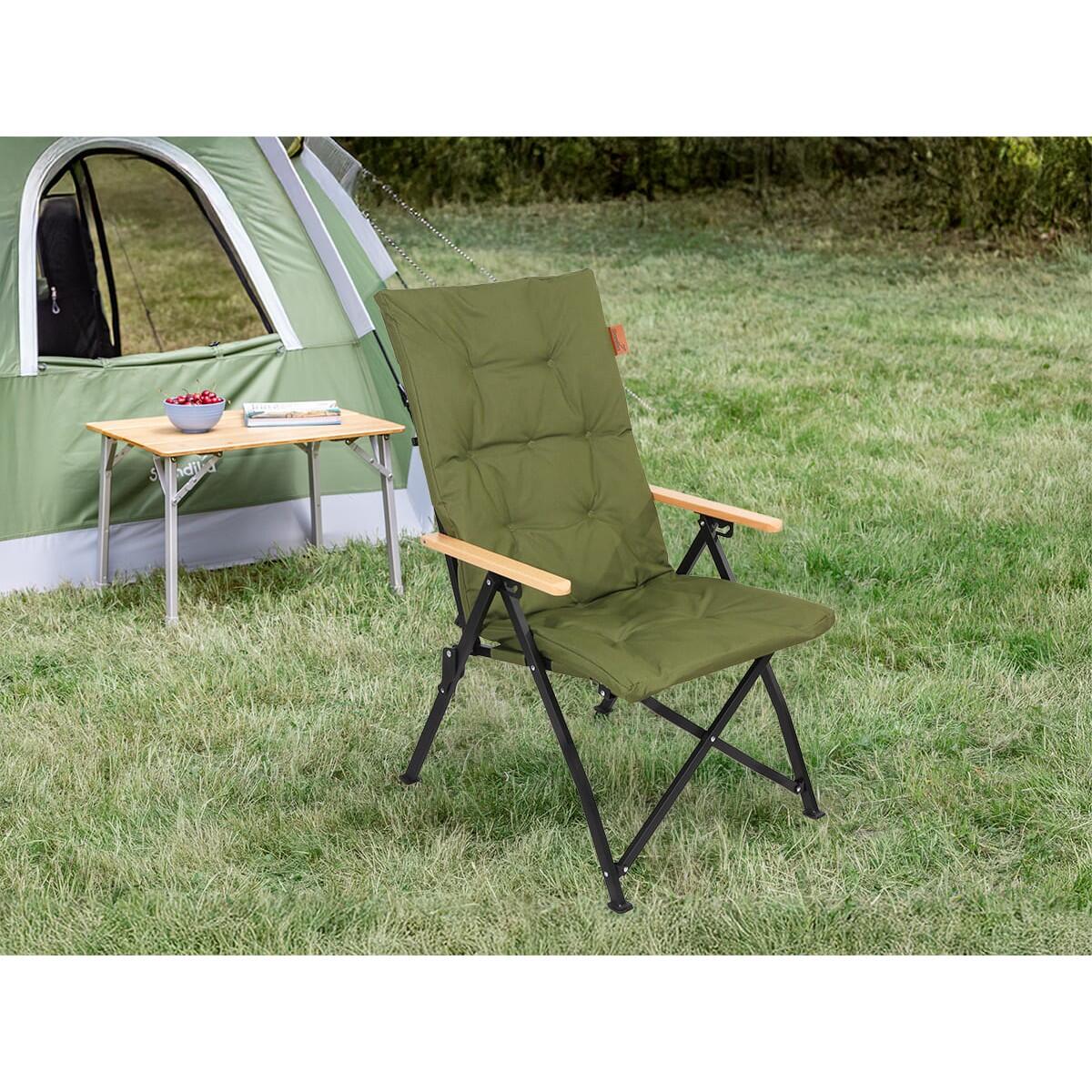 Campingstuhl Nojata - Hochlehner faltbar - 3-fach verstellbare Rückenlehne 2/8