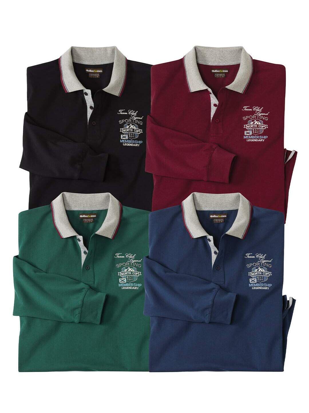 Lot de 4 Polos North Cup 1/6