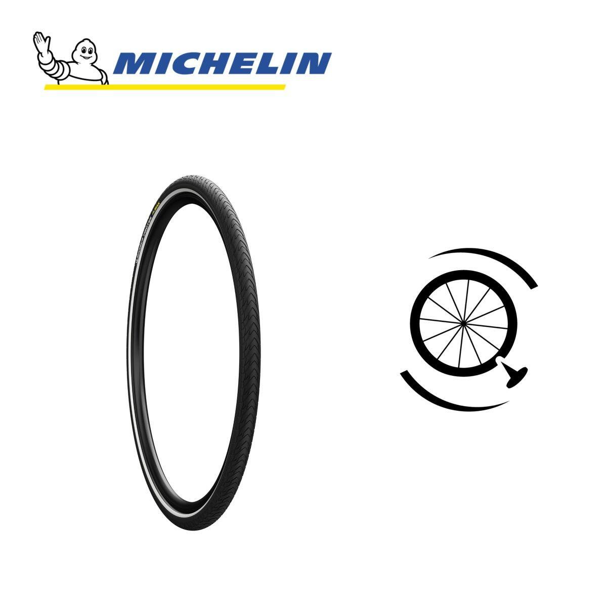 Lot de 2 pneus vélo urbain anticrevaison 700x35C 37-622 vélo électrique 3/6
