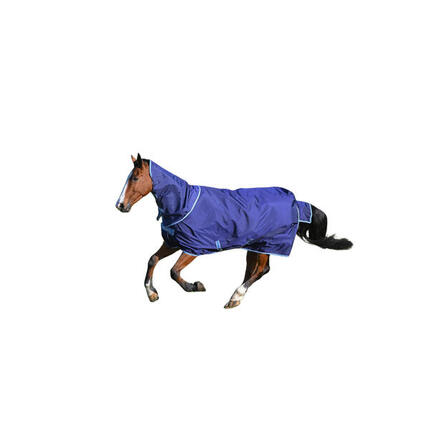 Couverture d'extérieur pour cheval avec couvre cou Bucas Atlantic Exclusive 150g