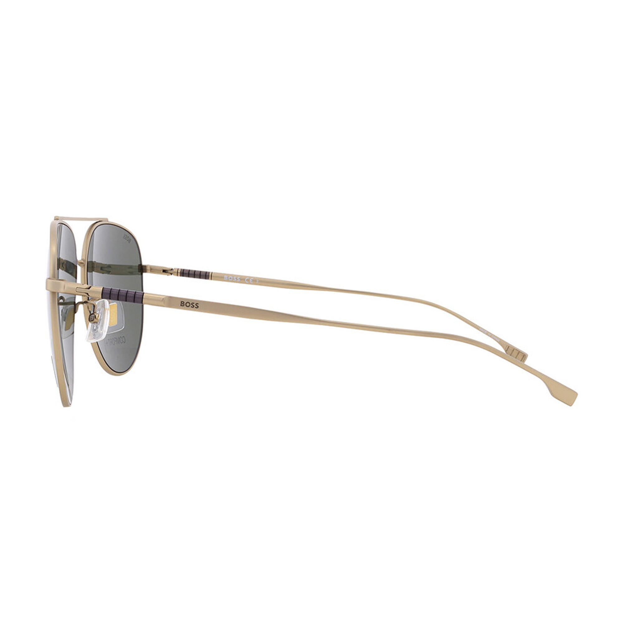 Mens 1296 Sunglasses (Gold/Green) 4/4