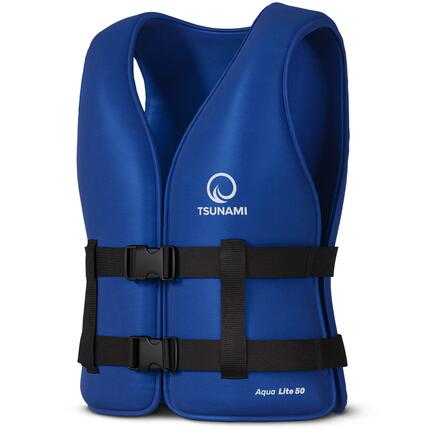 Kamizelka asekuracyjna do pływania, na kajak i deski SUP TSUNAMI Aqua Lite 50