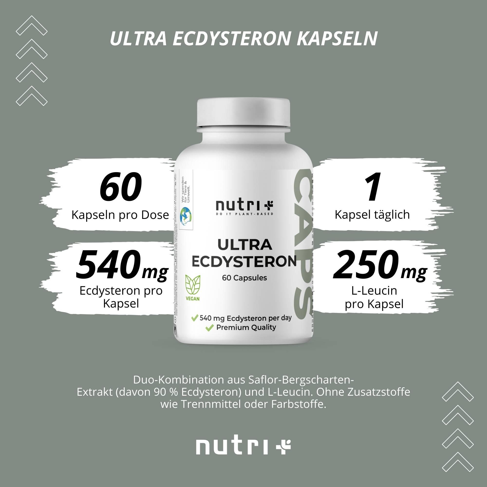 Ultra Ecdysteron - 60 Kapseln 3/5