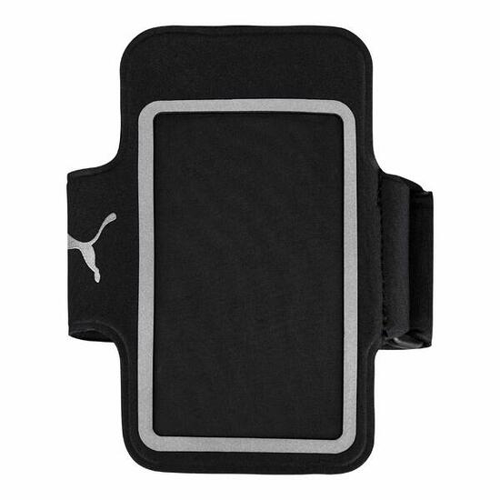 Housse Puma pour te9le9phone noire, poche bras, velcro
