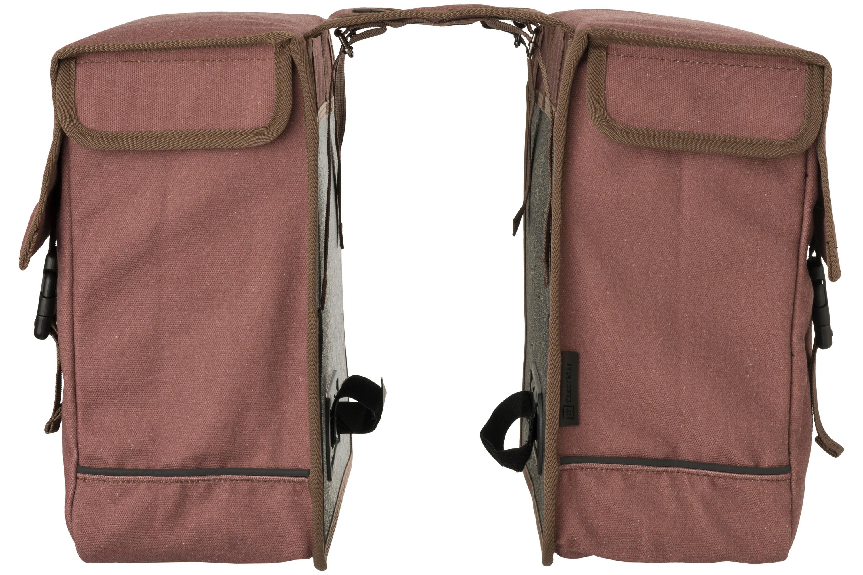 Fastrider CELO Dubbele Fietstas Trend ROSE BROWN 5/5