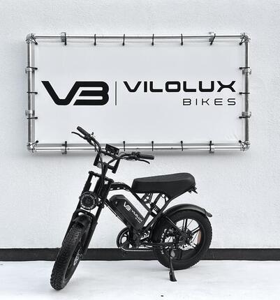 Fatbike V20 PRO - DARK GREY - Rijklaar geleverd