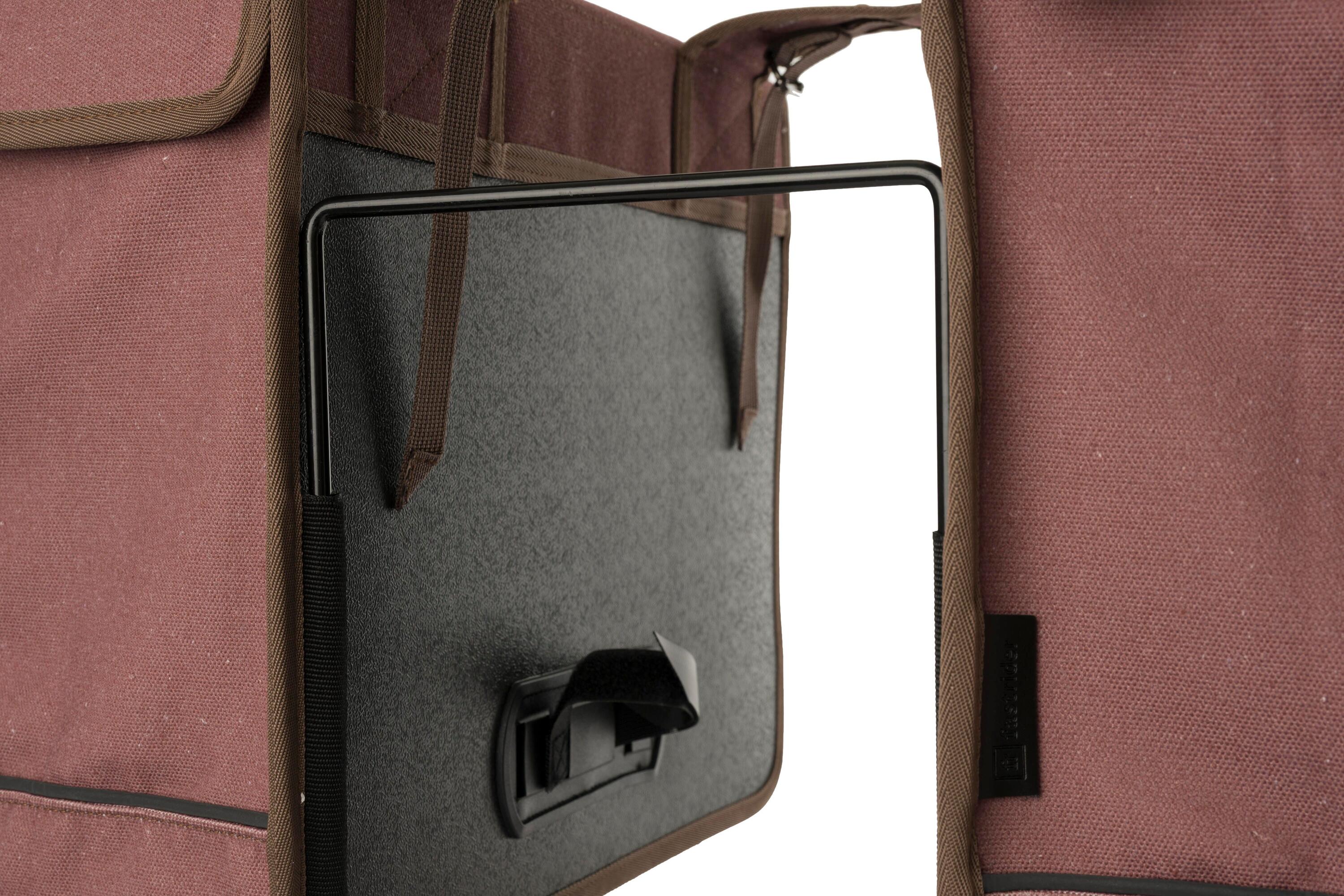 Fastrider CELO Dubbele Fietstas Trend ROSE BROWN 4/5