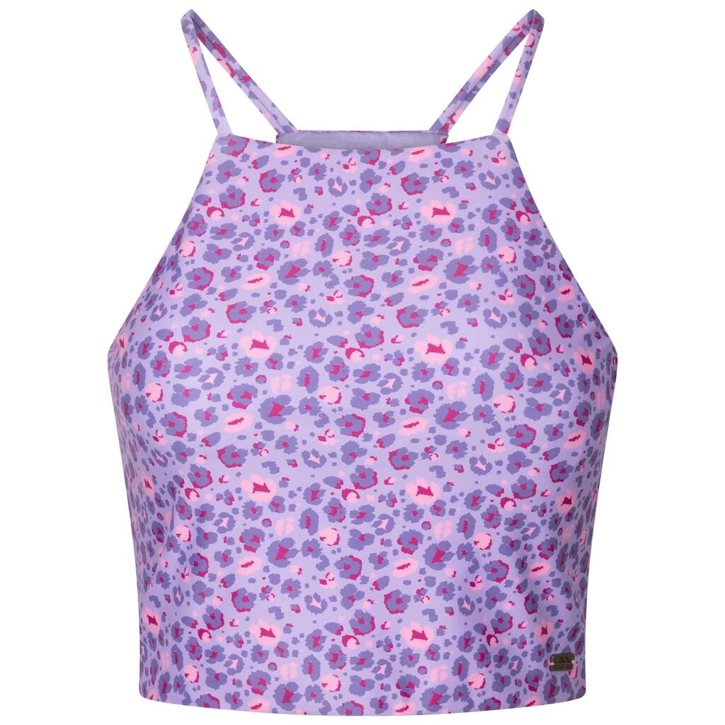 Womens Printed Swimwear Removable Bust Pads Bikini Crop Top - Harlow