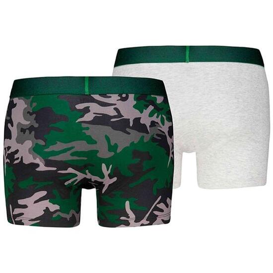 Boxers Levi's modèle LEVIS MEN CAMO AOP BOXER BRIEF 2P pour homme