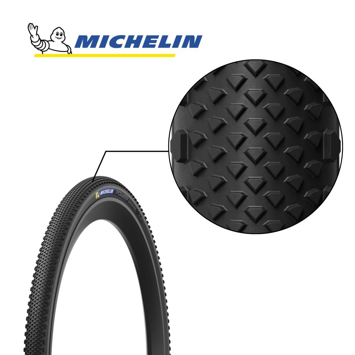 Lot de 2 pneus gravel tubeless ready 700x47C 47-622 noirs 3/7