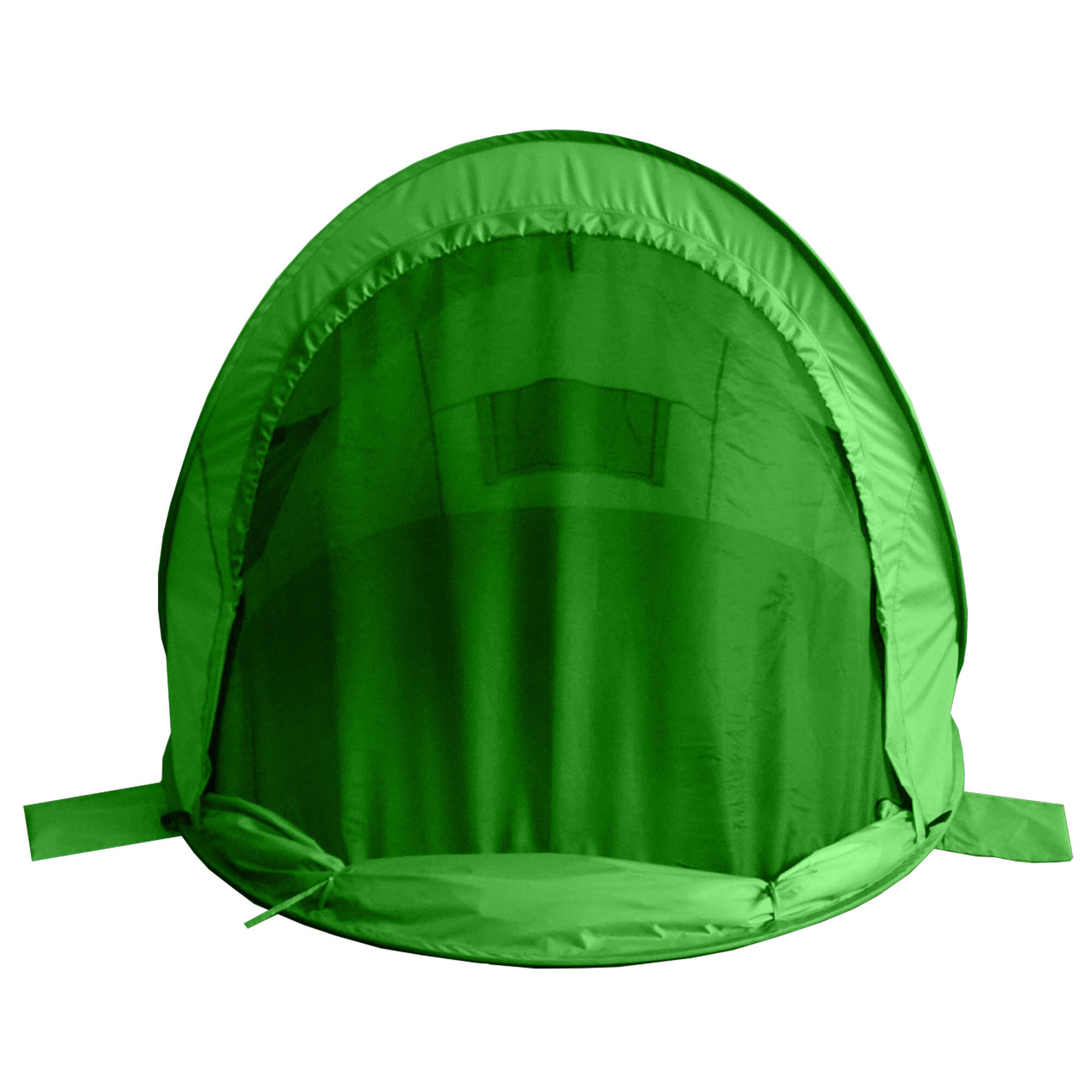 Pop Up Strandmuschel Zack Premium Family Grün - Großes Strandzelt 2/7