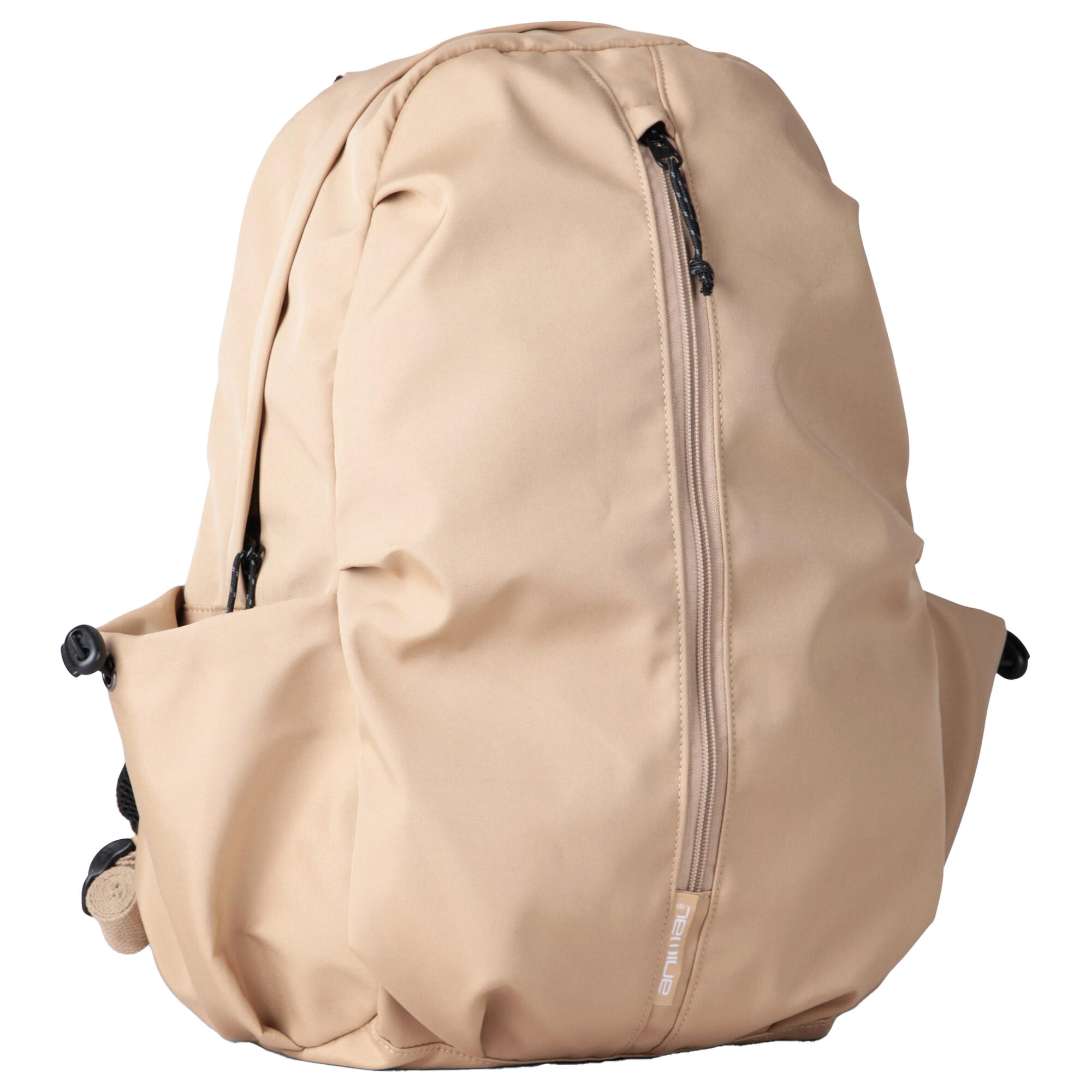 Zipped 17L Backpack (Beige) 3/3