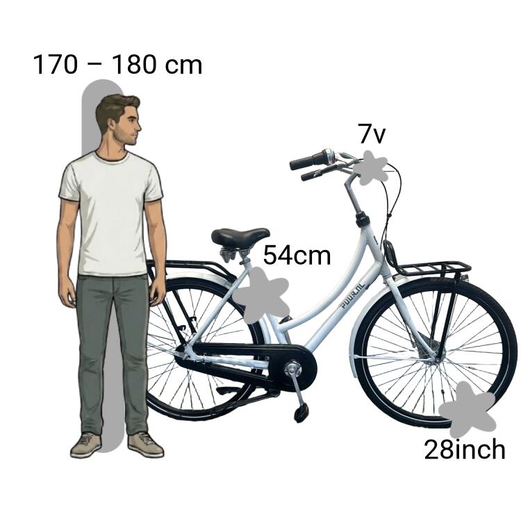 Bicicleta usada Gazelle Puur NL 2/4