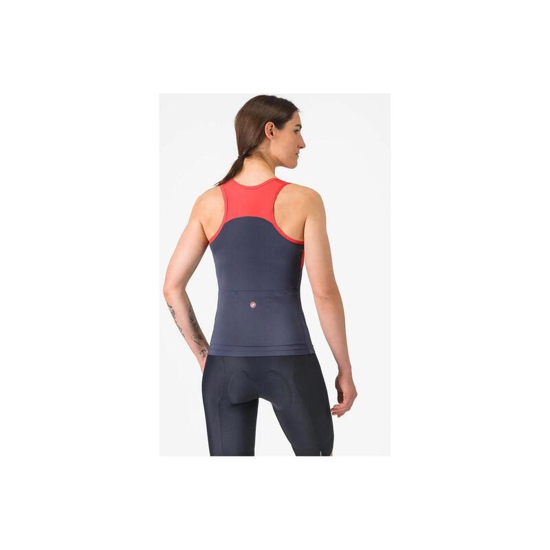 Maiou ciclism - Sole W Top - bleumarin | rosu