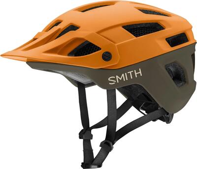 Smith engage mips orange/khaki mtb helm