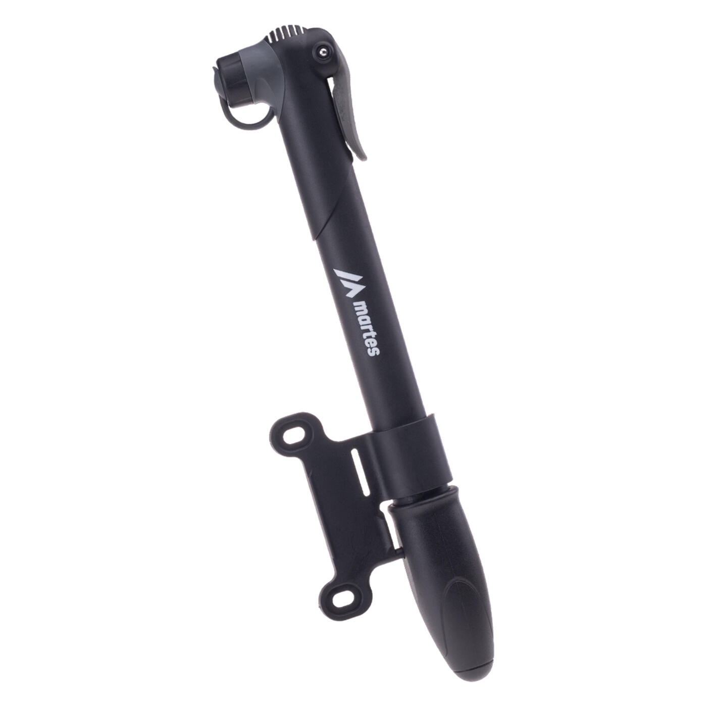 Fahrradpumpe "Essi", Mini Damen und Herren Schwarz 2/3