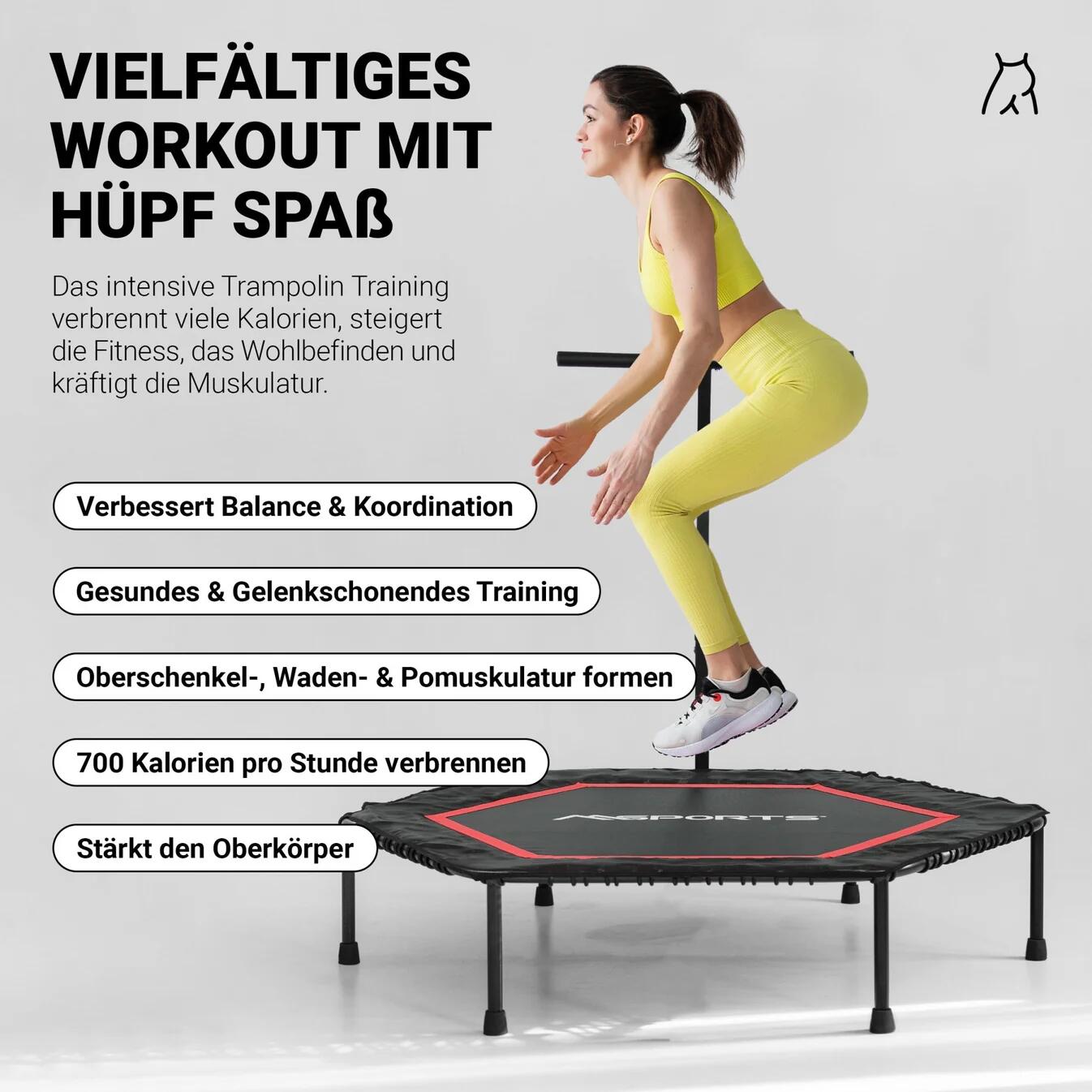 Trampoline de fitness 5/6