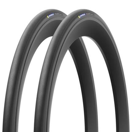 Lot de 2 pneus vélo route 700x25C compétition tringles souples