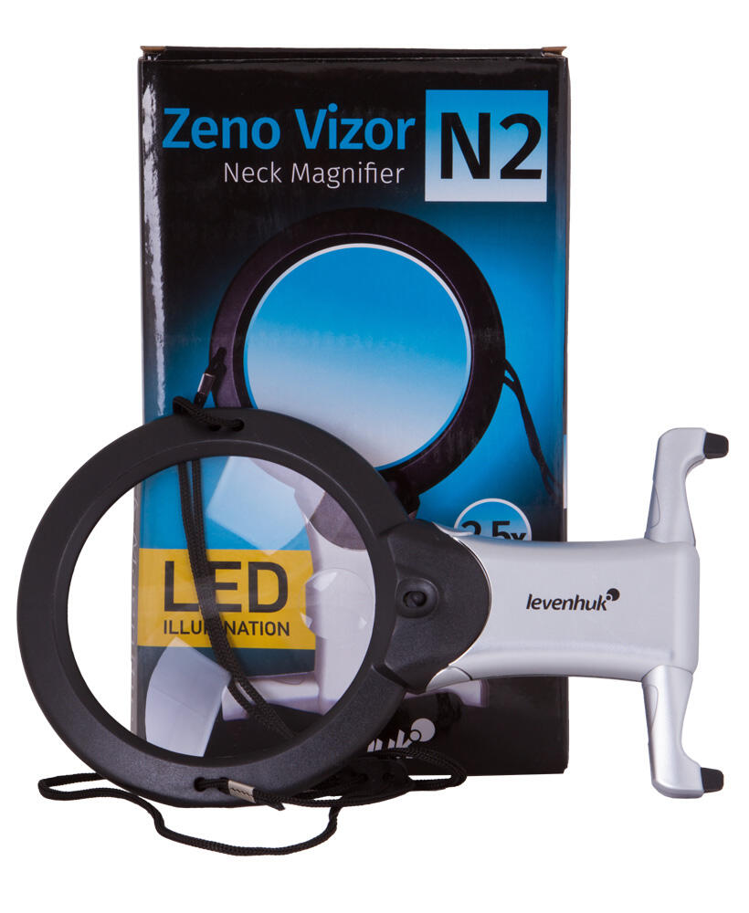 Lupa de cuello Levenhuk Zeno Vizor N2 2/7