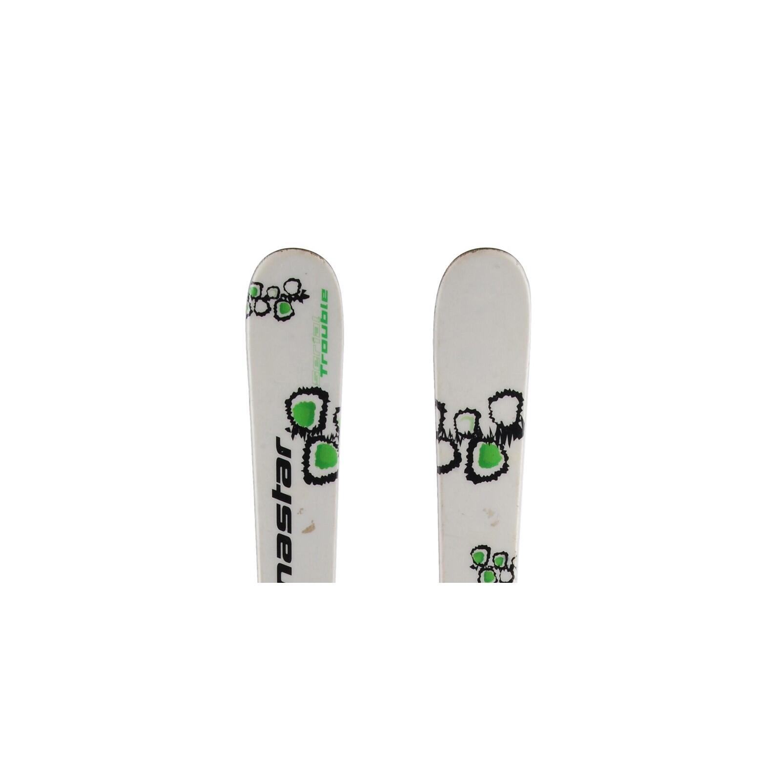 RECONDITIONNE - Ski Junior Dynastar Serial Trouble + Fixations 2/4