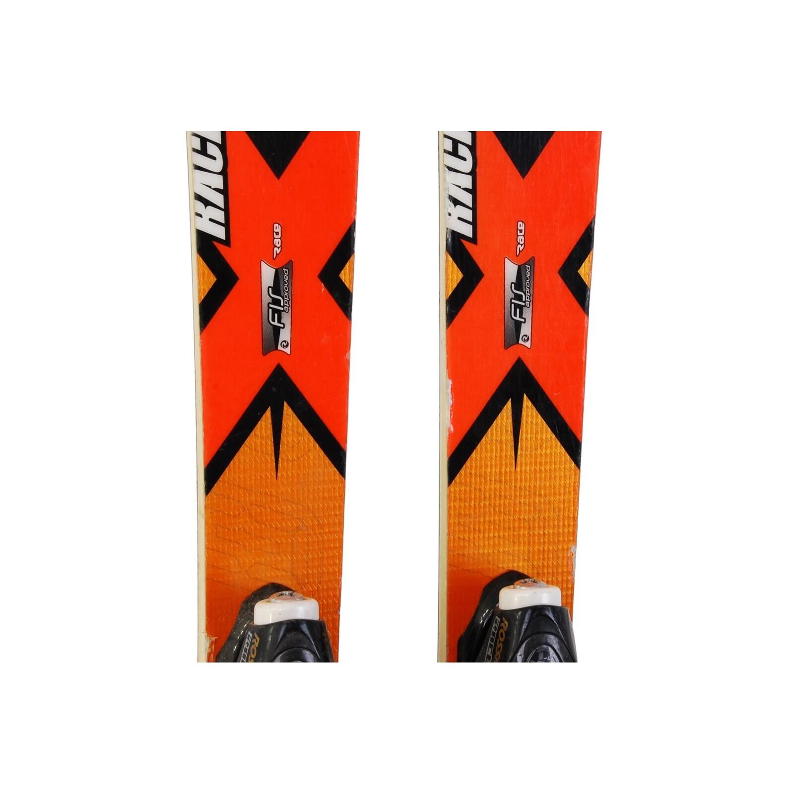 RECONDITIONNE - Ski Junior Rossignol Radical Racing X Fis + Fixations 5/5