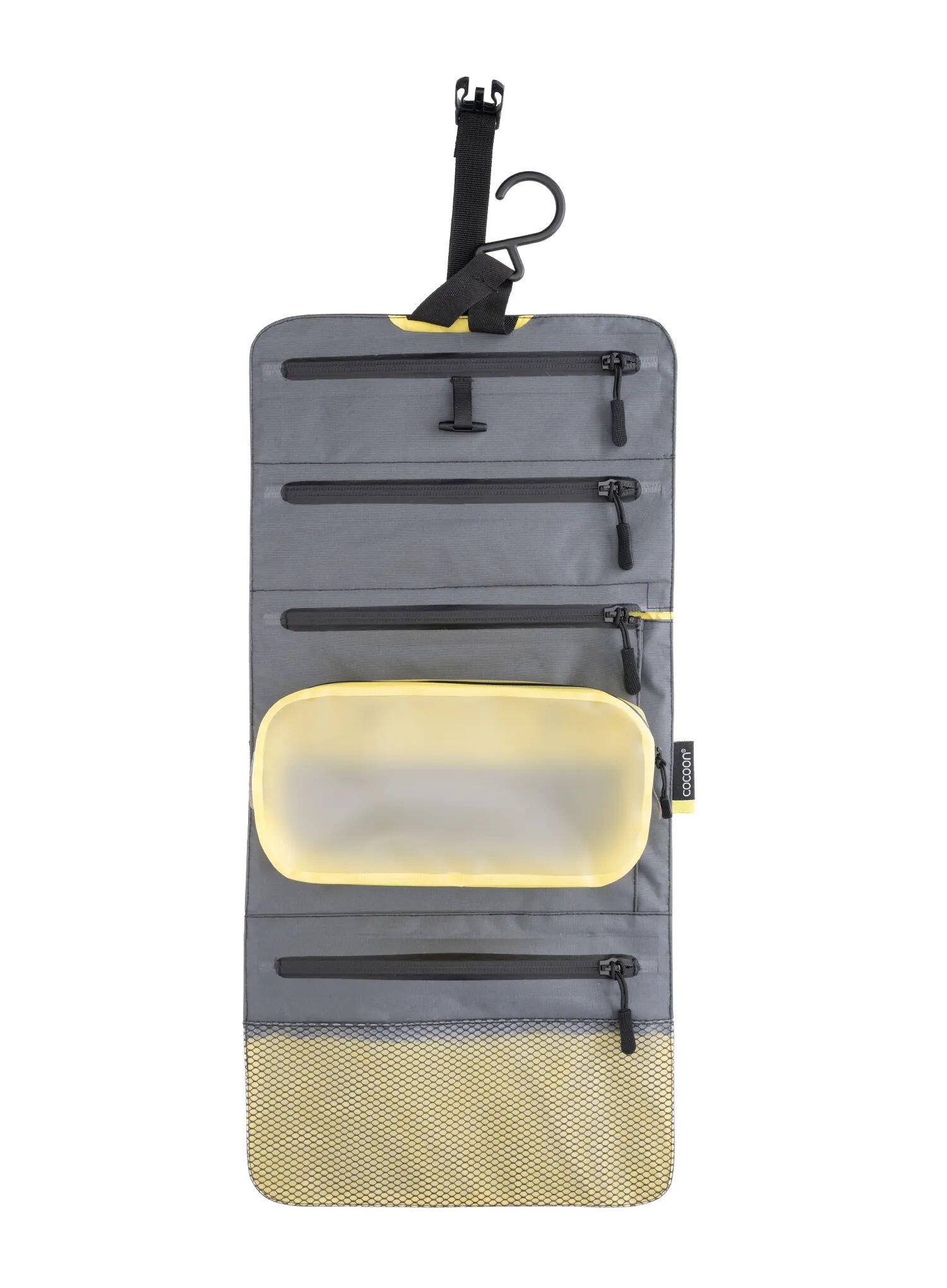 Kosmetyczka Cocoon Hanging Toiletry Kit - Minimalist - grey/black/yellow 6/7