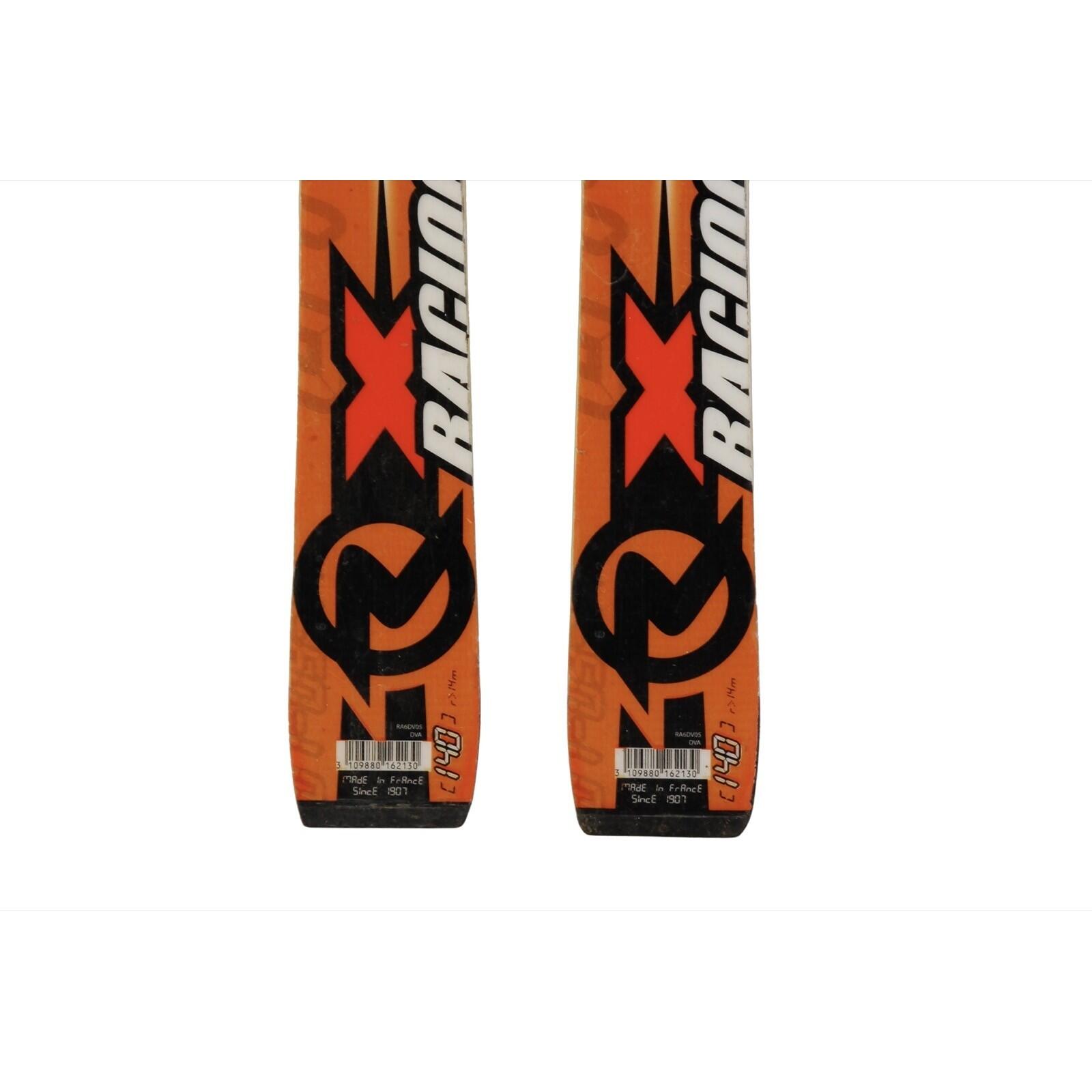 RECONDITIONNE - Ski Junior Rossignol Radical Racing X Fis + Fixations 4/5