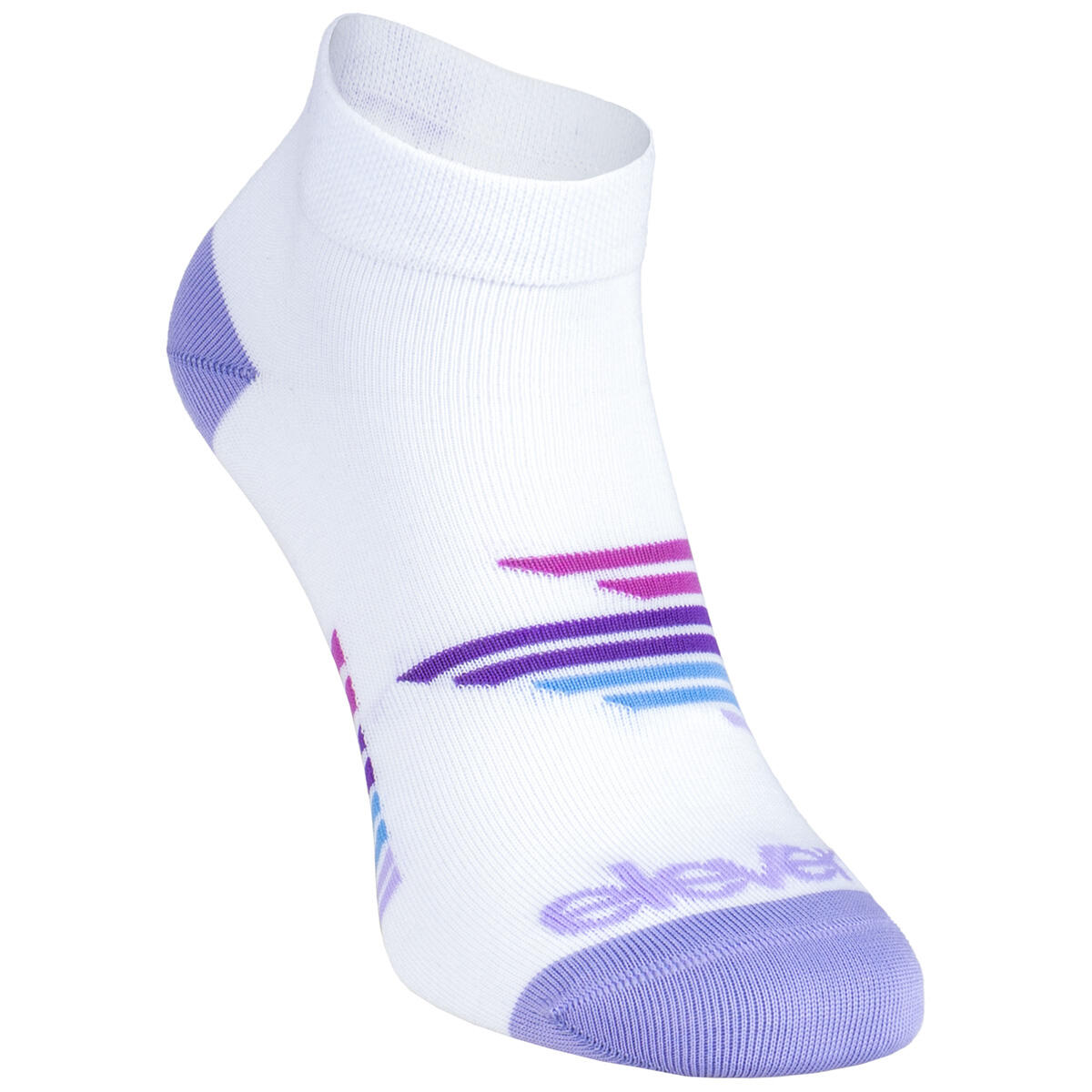 Knöchelsocken Eleven Luca Drift - weiß/lila 3/4