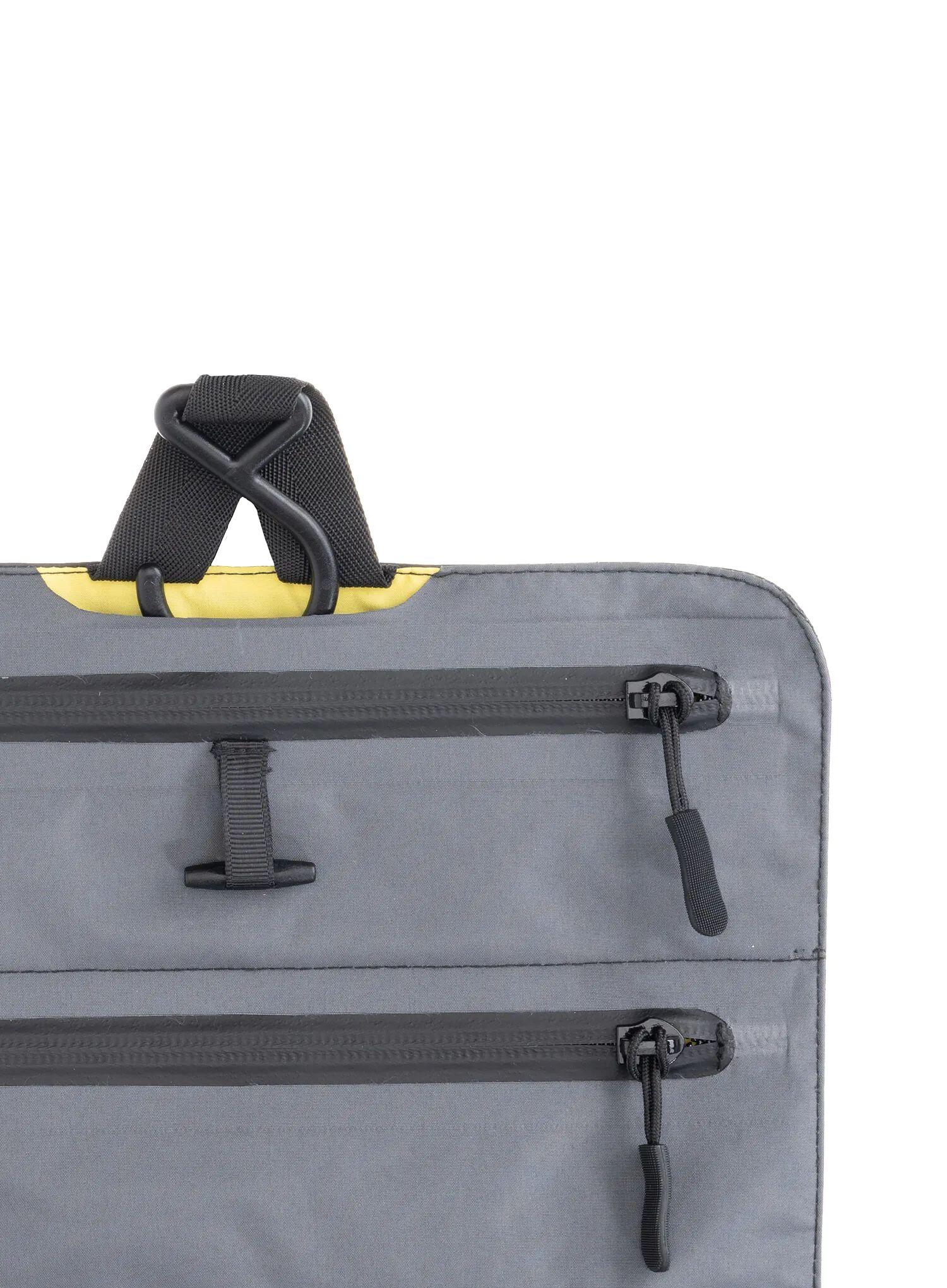 Kosmetyczka Cocoon Hanging Toiletry Kit - Minimalist - grey/black/yellow 7/7