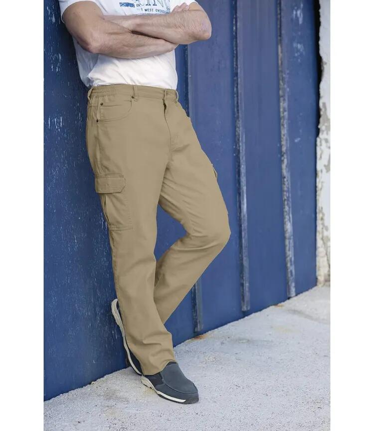 Le Pantalon 7 poches Taille Semi-Elastiquée Multipoche 3/5