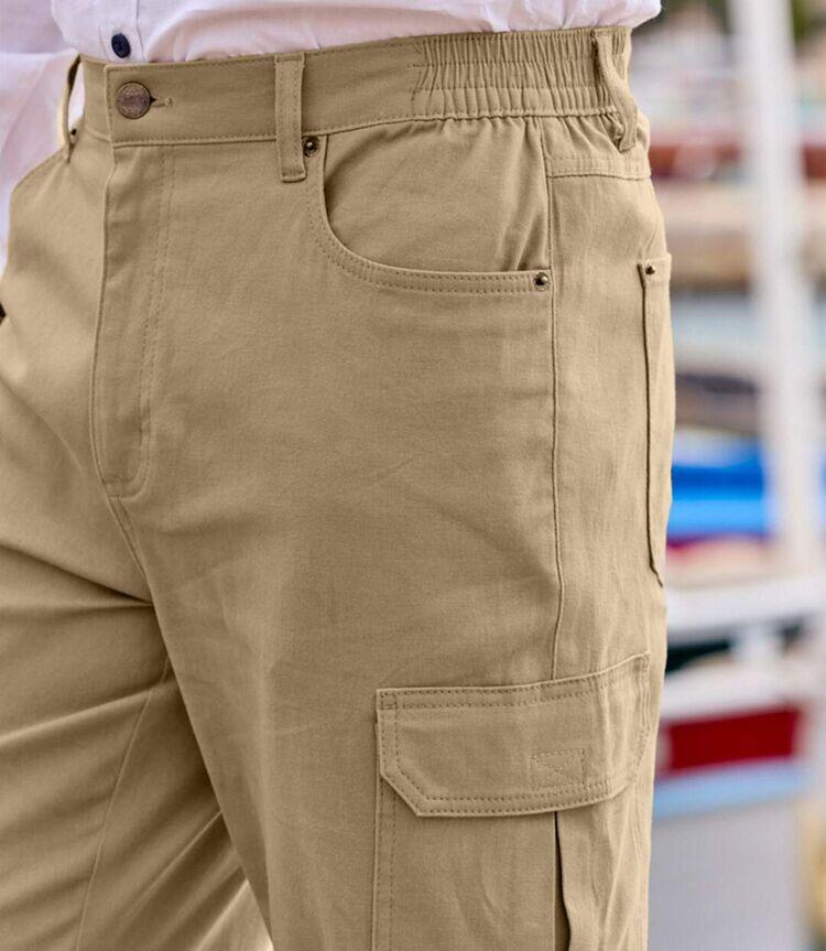 Le Pantalon 7 poches Taille Semi-Elastiquée Multipoche 2/5