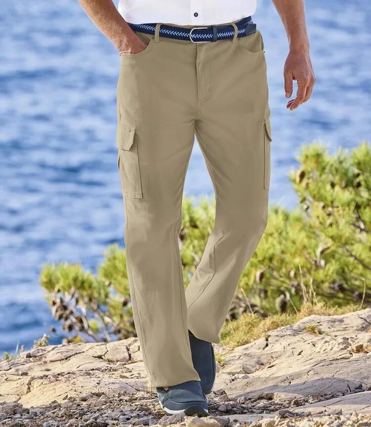 Le Pantalon 7 poches Taille Semi-Elastiquée Multipoche 5/5