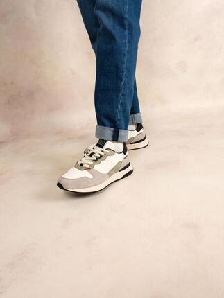 Chaussures de running Homme - DYTTIKO Off-white Kaki