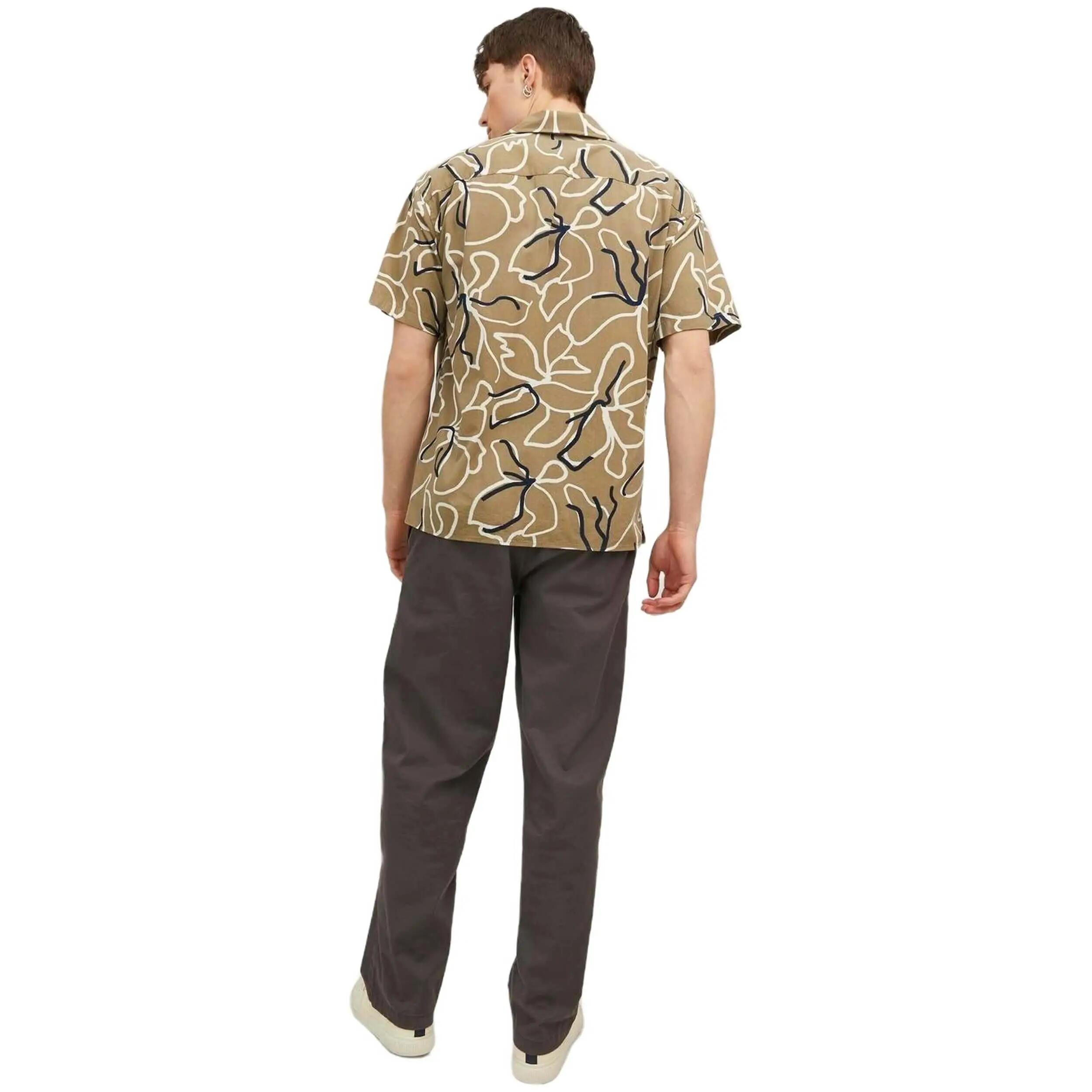 Camisa Jack&jones modelo 12202240-Covert Green para homem 2/5