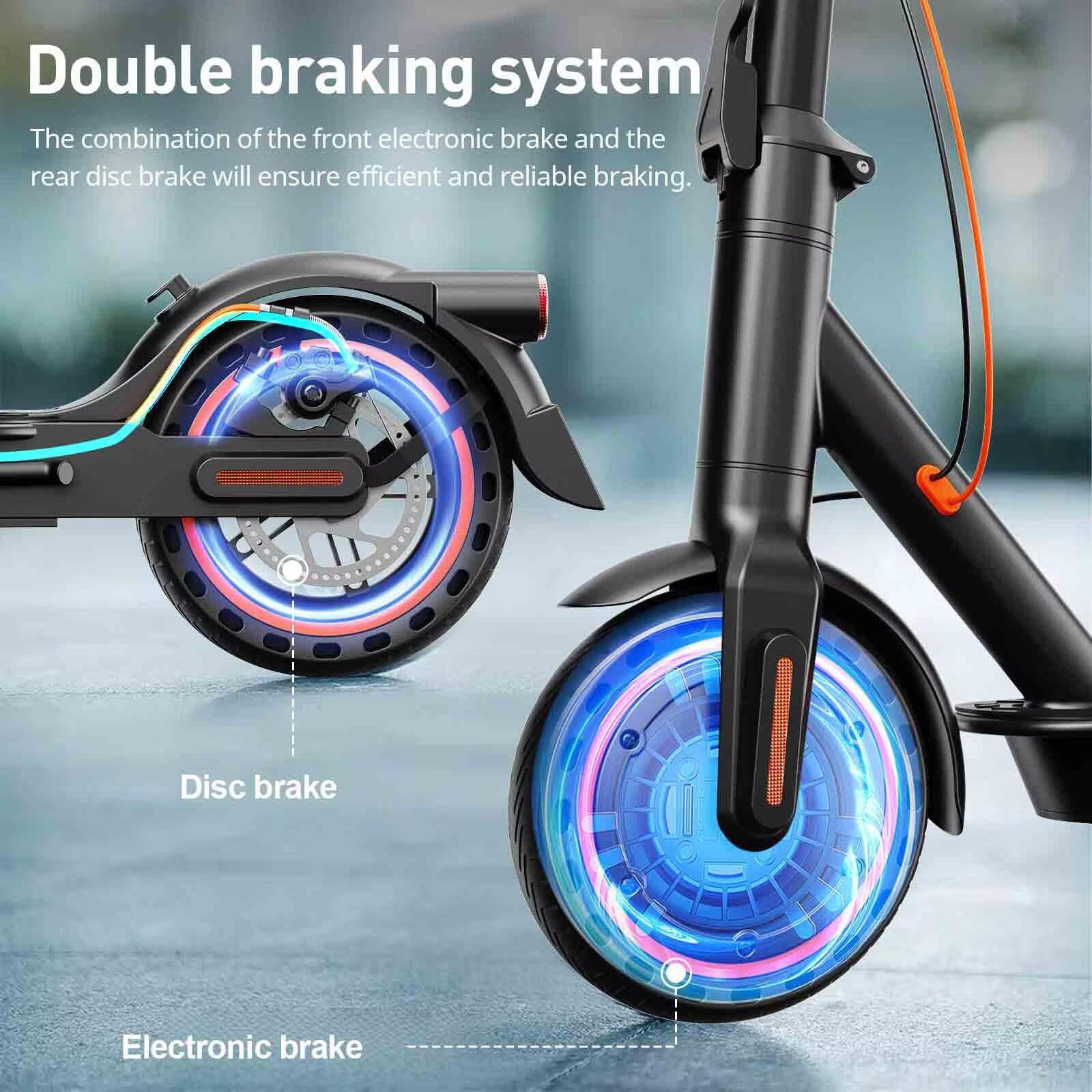 Trotinete Elétrica T3 Dobrável 36V 7.8Ah 30km Anti-Theft 5/6