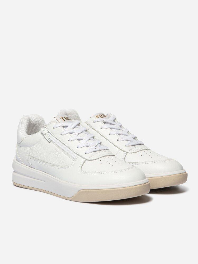 Baskets zippées Femme - CLAUZIP Blanc/ecru 2/4