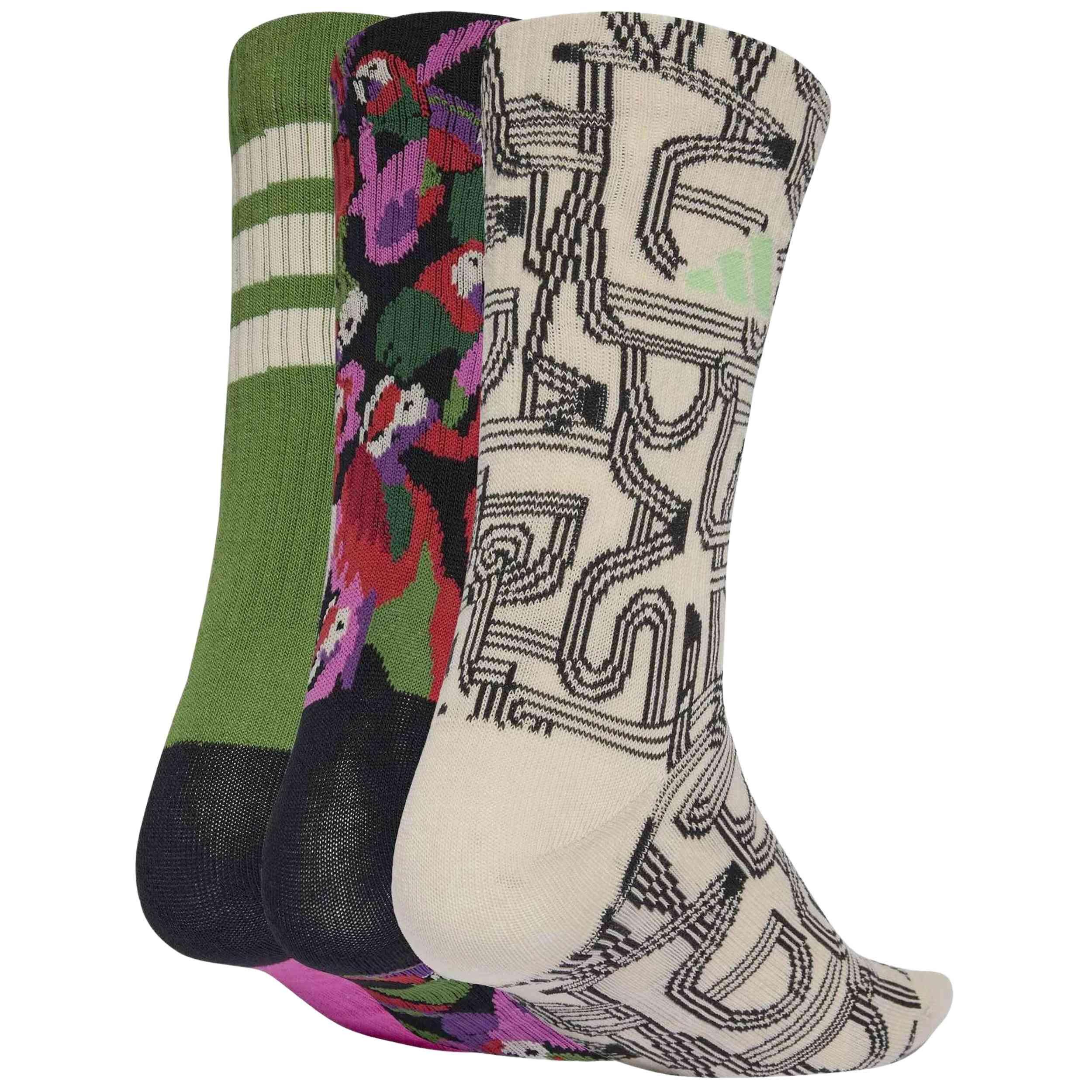 Sokken Adidas model W FARM 3PP voor vrouwen 3/4