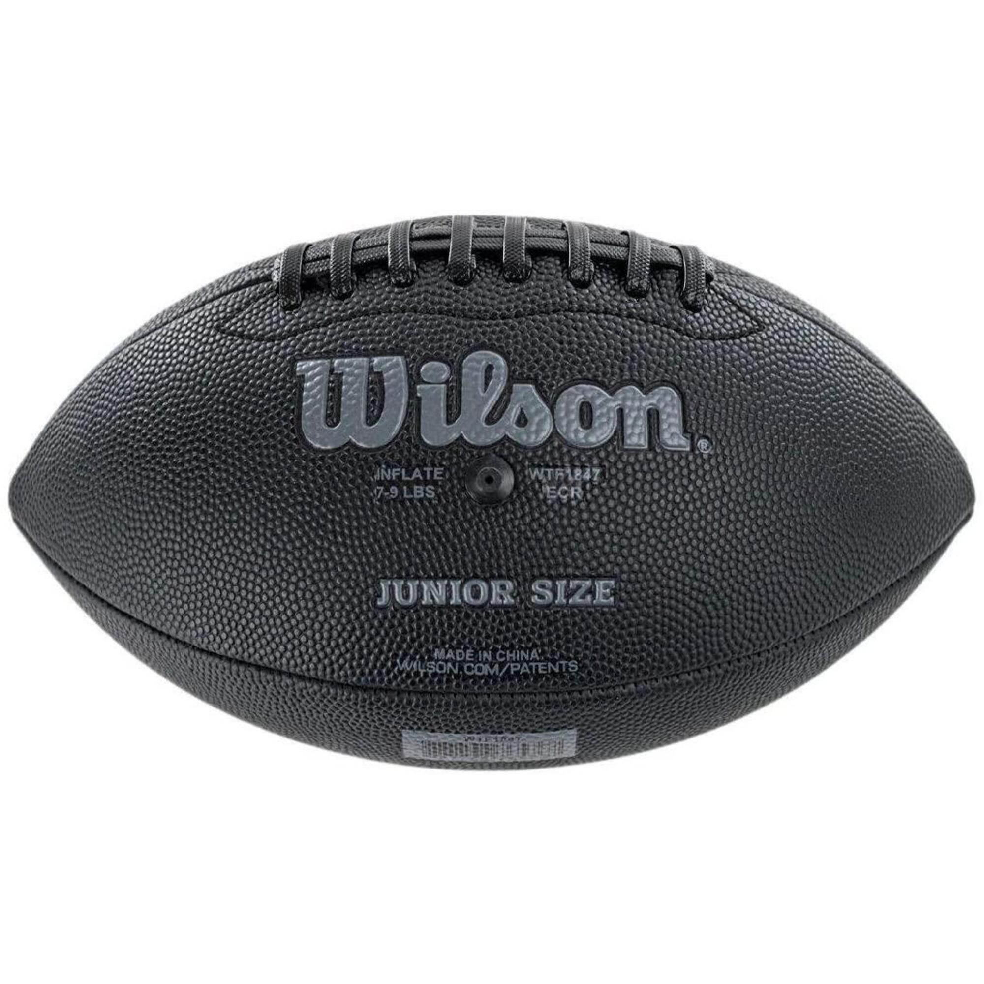 WILSON WILSON NFL JUNIOR AMERICAN FOOTBALL BLACK