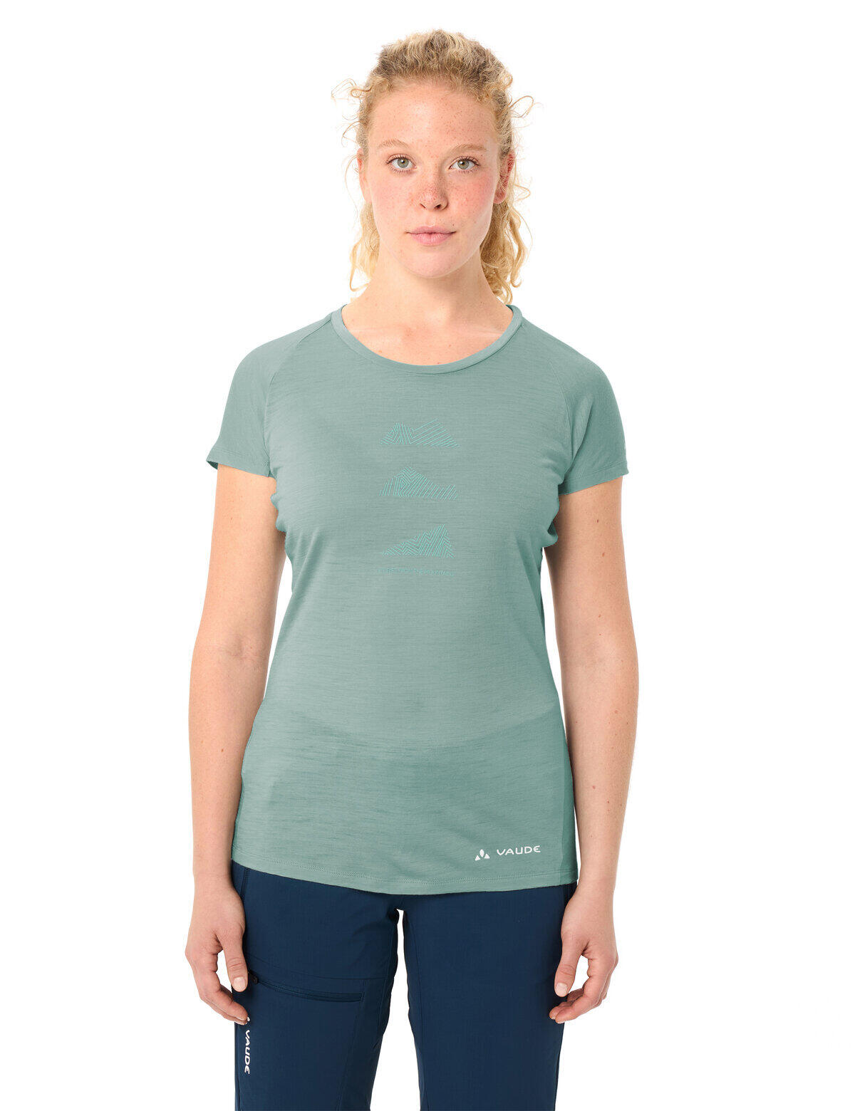 Camiseta de lana Tekoa para mujer 3/7