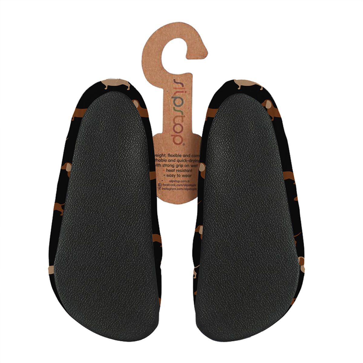 Waterschoenen met anti-slip zool Black Teckles INF 3/4