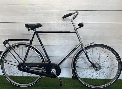 Gazelle stadsfiets 28" blauw, tweedehands