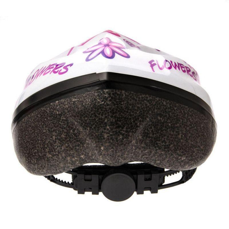 Casque Cyclisme Motif/style Floral Et Papillon Enfant (Blanc) 2/4