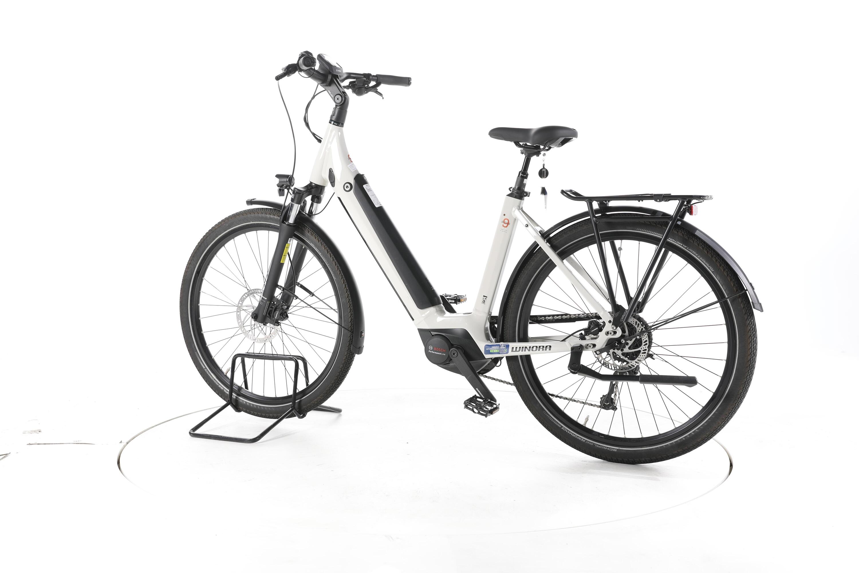 Refurbished - Winora Sinus 9 Trekking E-Bike Tiefeinsteiger - Sehr gut 7/7