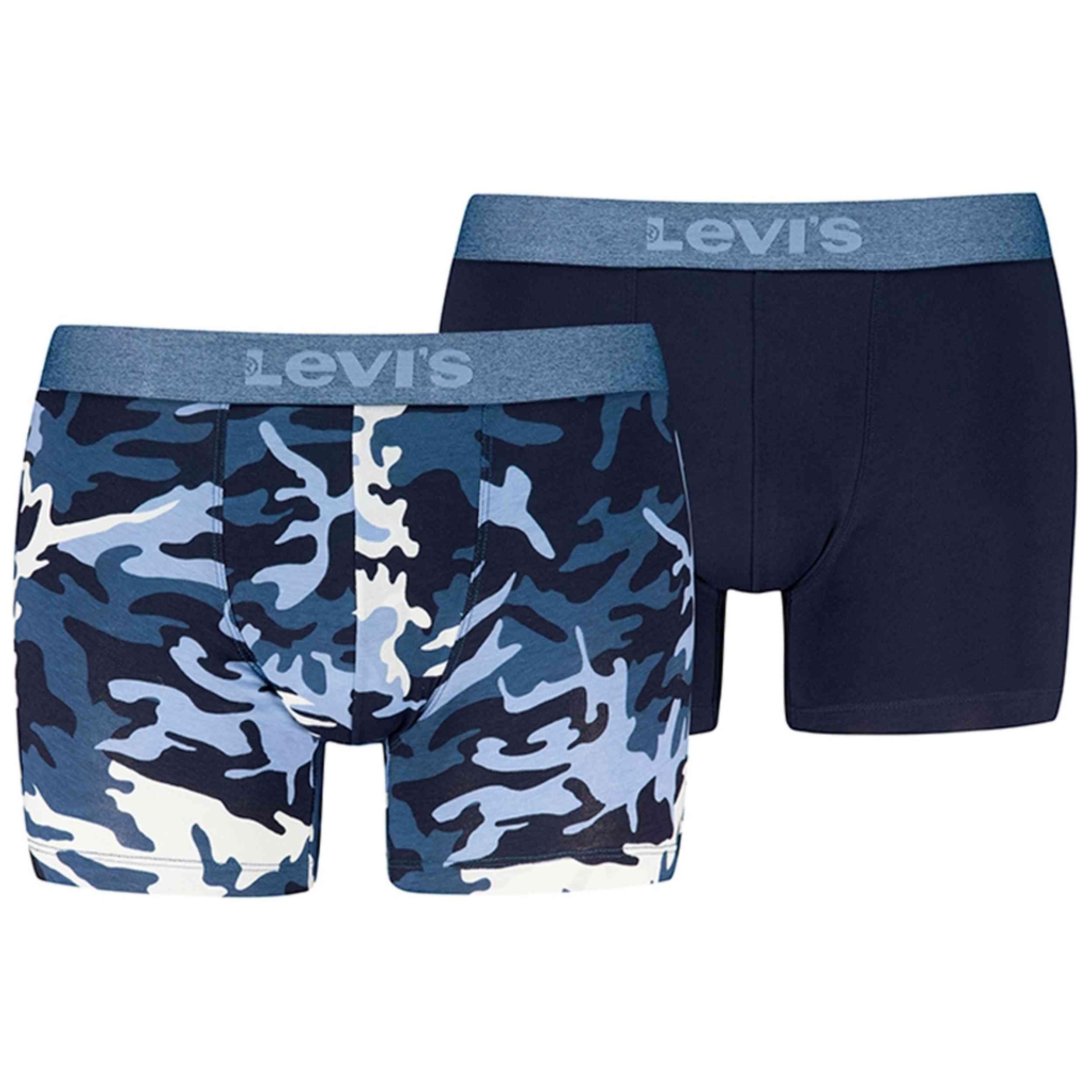 Boxers Levi's modèle LEVIS MEN CAMO AOP BOXER BRIEF 2P pour homme 2/2