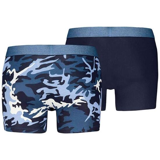 Boxers Levi's modèle LEVIS MEN CAMO AOP BOXER BRIEF 2P pour homme