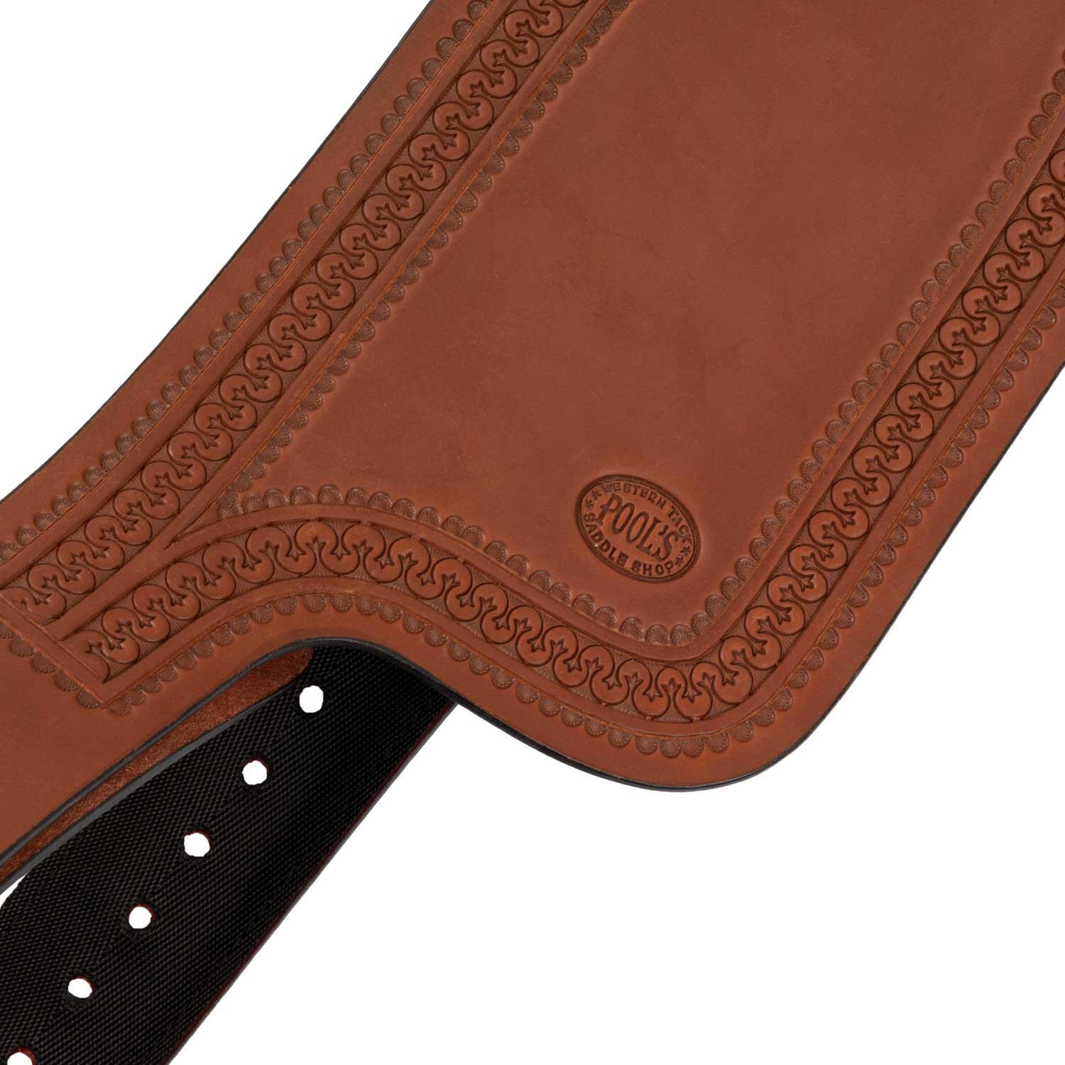 Fender de couro sela western pool's 5/5