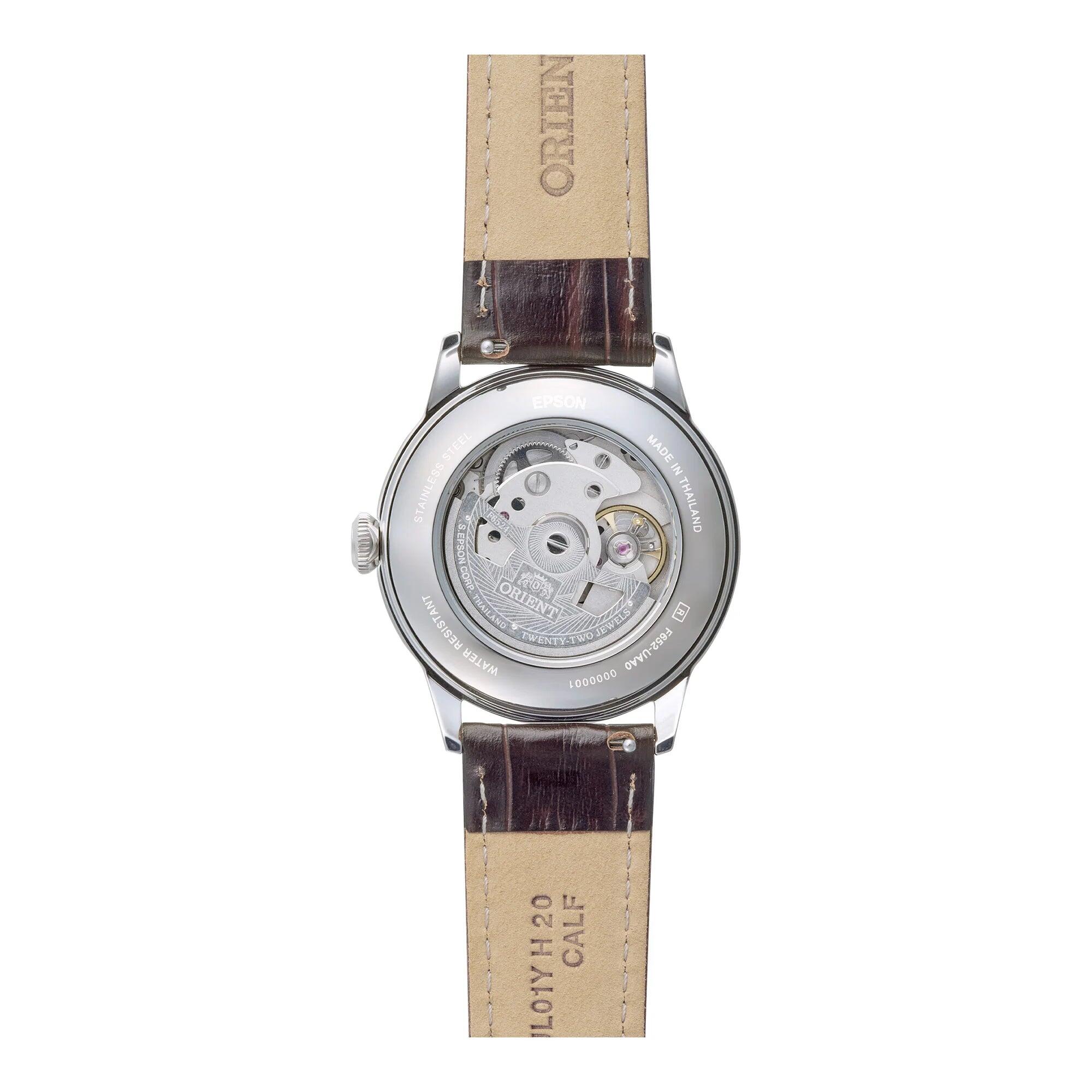 ORIENT Classic Bambino 38 Automatique cuir, cadran vert opale 2/3