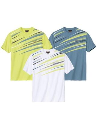 Lot de 3 Tee-Shirts Sport Runing Spring