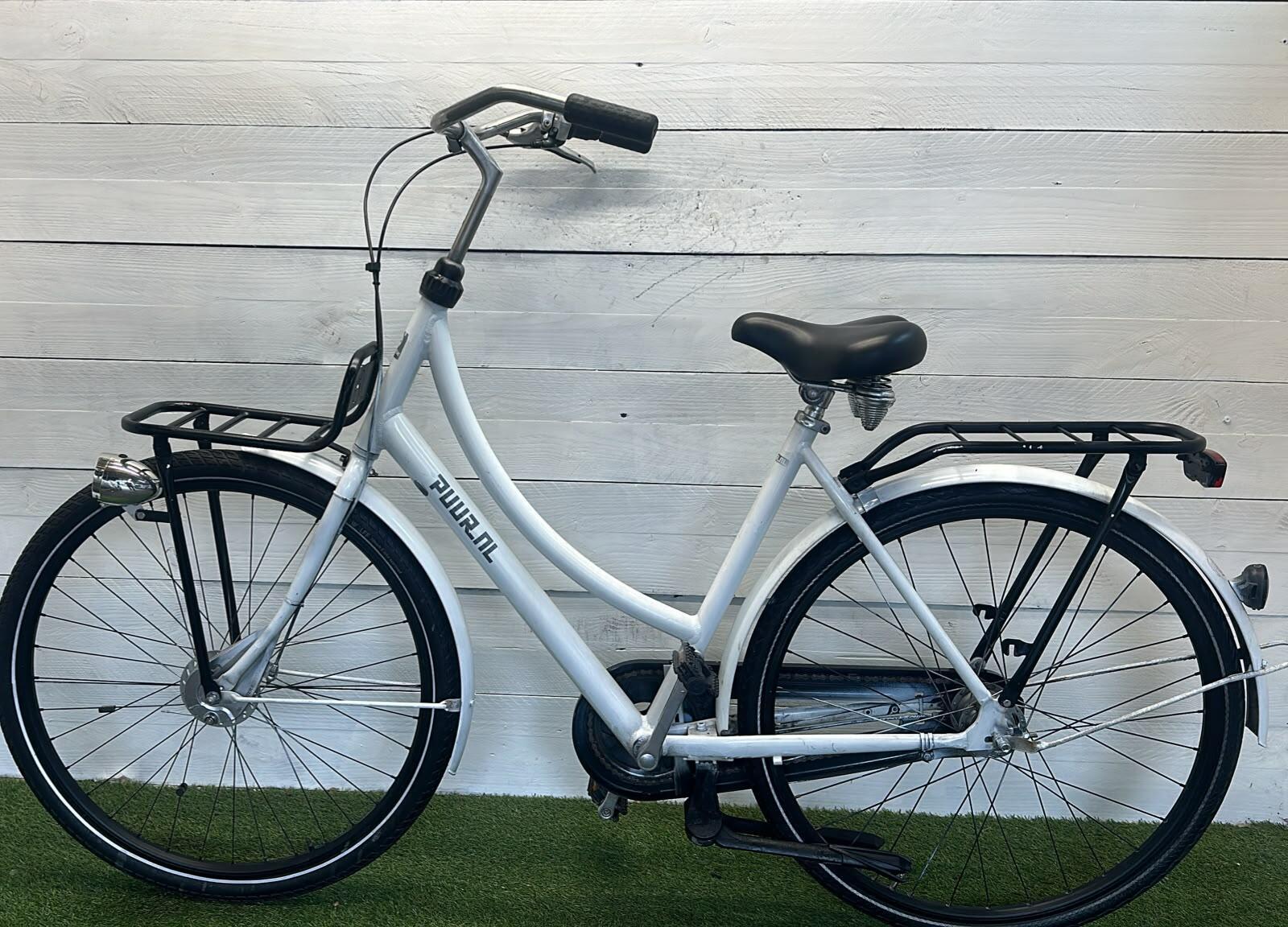 Gazelle transport stadsfiets, wit, 54 cm - 7 versnellingen 2/3