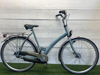 Batavus stadsfiets groen, dames, 57 cm, 28" - 3 versnellingen